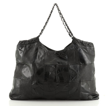 Chanel Brooklyn Tote Leather Patchwork Large
