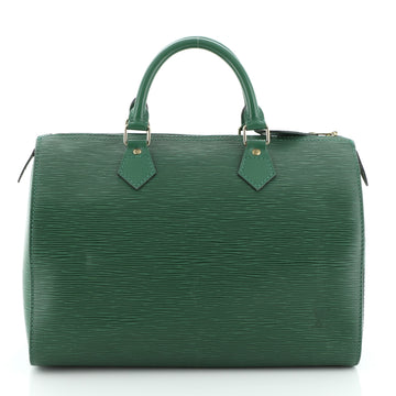 Louis Vuitton Speedy Handbag Epi Leather 30