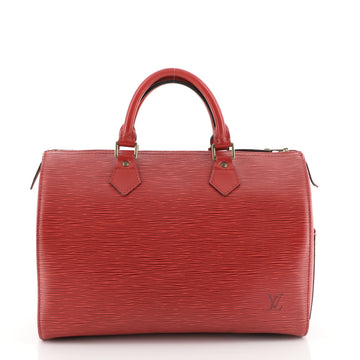 Louis Vuitton Speedy Handbag Epi Leather 35