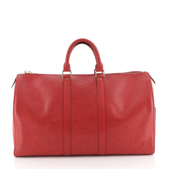 Louis Vuitton Keepall Bag Epi Leather 45