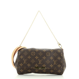 Louis Vuitton Favorite Handbag Monogram Canvas MM