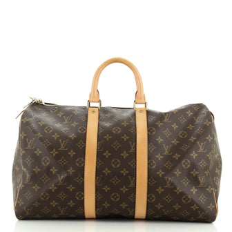 Louis Vuitton Keepall Bag Monogram Canvas 45
