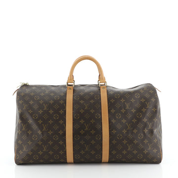Louis Vuitton Keepall Bag Monogram Canvas 55