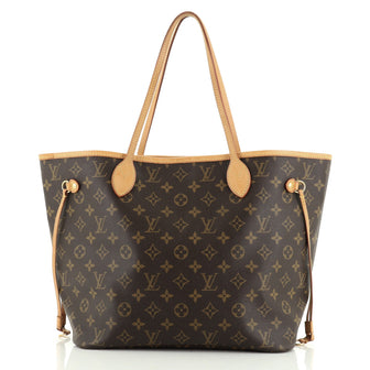 Louis Vuitton Neverfull Tote Monogram Canvas MM