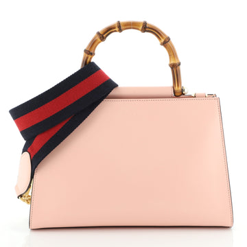 Gucci Nymphaea Top Handle Bag Leather Small