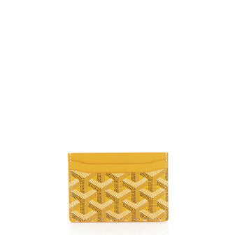 Goyard Saint Sulpice Card Holder Coated Canvas 