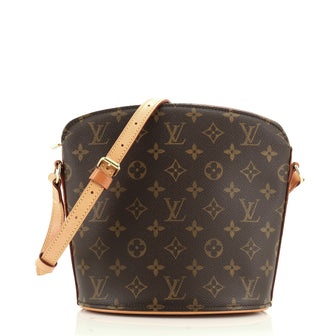 Louis Vuitton Drouot Handbag Monogram Canvas 