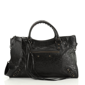Balenciaga City Classic Studs Bag Leather Medium