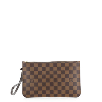 Louis Vuitton Neverfull Pochette Damier Large