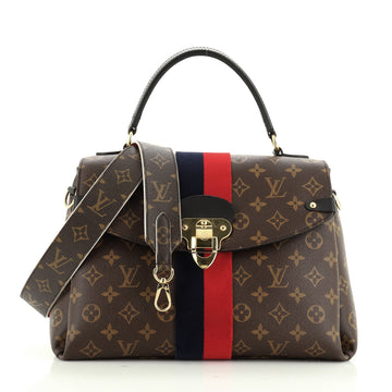Louis Vuitton Georges Handbag Monogram Canvas MM