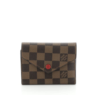 Louis Vuitton Compact Victorine Wallet Damier 