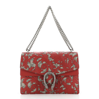 Gucci Dionysus Bag Arabesque GG Coated Canvas Medium