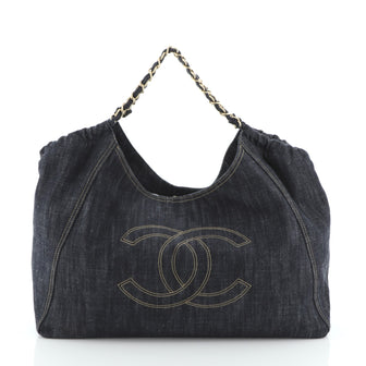 Chanel Coco Cabas Denim XL