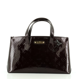 Louis Vuitton Wilshire Handbag Monogram Vernis PM