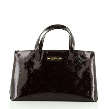 Louis Vuitton Wilshire Handbag Monogram Vernis PM