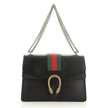 Gucci Web Dionysus Bag Leather Medium