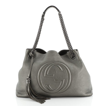 Gucci Soho Chain Strap Shoulder Bag Leather Medium