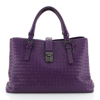 Bottega Veneta Roma Bag Intrecciato Nappa Medium