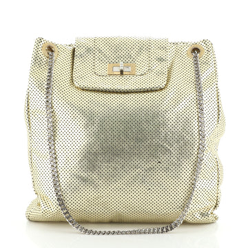 Chanel Drill Tote Perforated Leather Large