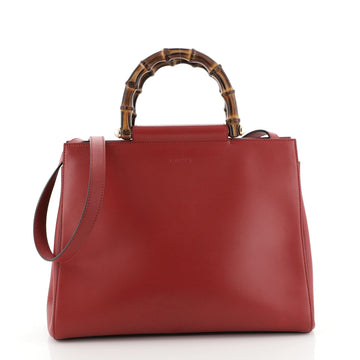 Gucci Nymphaea Tote Leather Medium