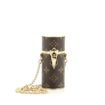 Louis Vuitton Lipstick Case on Chain Monogram Canvas