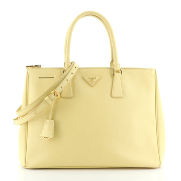 Prada Double Zip Lux Tote Saffiano Leather Large