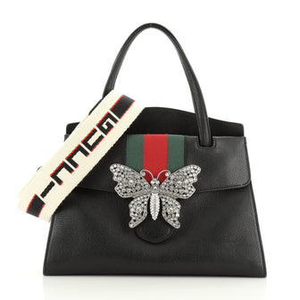 Gucci Totem Top Handle Bag Leather Medium