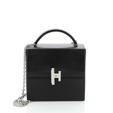 Hermes Cinhetic Top Handle Bag Chevre Mysore
