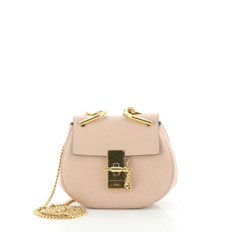 Chloe Drew Crossbody Bag Leather Nano