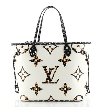 Louis Vuitton Neverfull NM Tote Limited Edition Jungle Monogram Giant MM