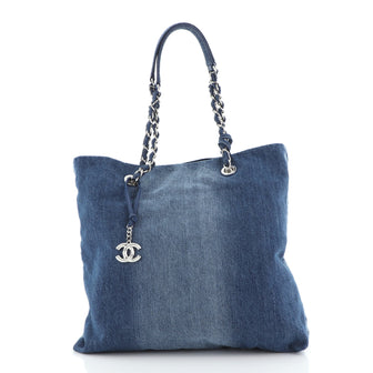 Chanel Open Tote Denim Medium
