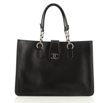 Chanel Country Ride Tote Calfskin Large