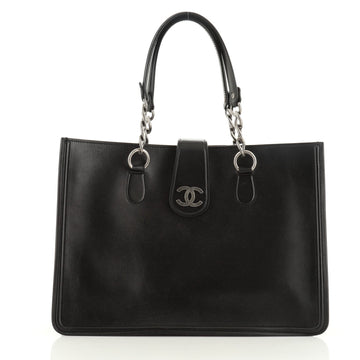 Chanel Country Ride Tote Calfskin Large