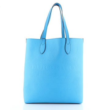 Burberry Remington Tote Embossed Leather Tall