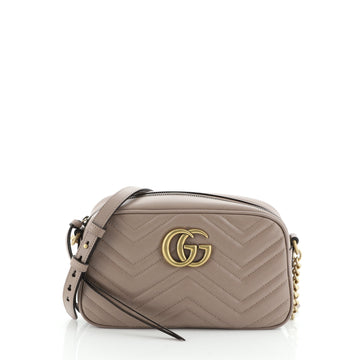 Gucci GG Marmont Shoulder Bag Matelasse Leather Small