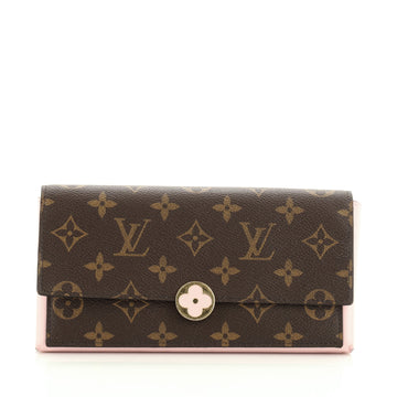 Louis Vuitton Flore Wallet Monogram Canvas