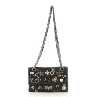 Chanel Lucky Charms Reissue 2.55 Flap Bag Quilted Aged Calfskin 224