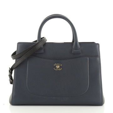 Chanel Neo Executive Tote Grained Calfskin Small