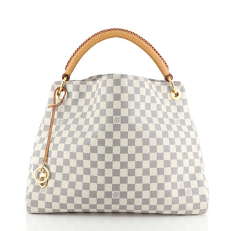 Louis Vuitton Artsy Handbag Damier GM White 531503