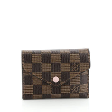 Louis Vuitton Compact Victorine Wallet Damier