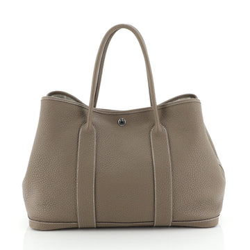 Hermes Quadrige Garden Party Tote Leather 36