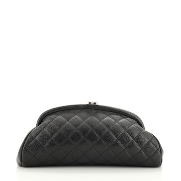 Chanel Timeless Clutch Quilted Caviar