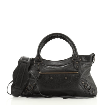 Balenciaga First Classic Studs Bag Leather