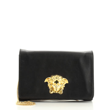 Versace Medusa Chain Clutch Leather Small