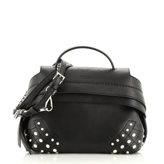 Tod's Studded Wave Bag Leather Micro