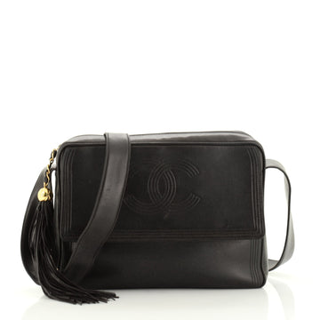 Chanel Vintage Camera Tassel Bag Lambskin Medium
