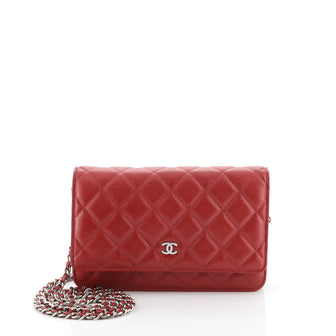 Chanel Wallet on Chain Quilted Caviar
