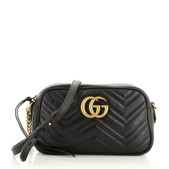 Gucci GG Marmont Shoulder Bag Matelasse Leather Small