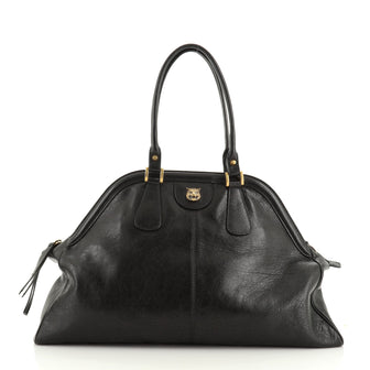 Gucci RE(BELLE) Top Handle Bag Leather Large