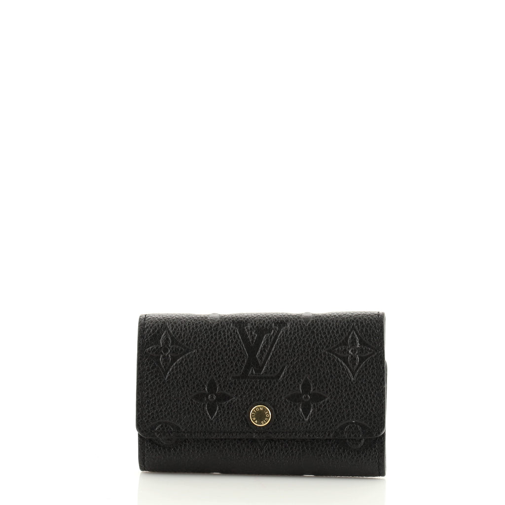 6 Key Holder Monogram Empreinte Leather in Black - Accessories M64421, LOUIS  VUITTON ®
